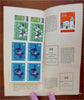 Associated Stamps of West 1938 Tide Water Oil Co. poster stamp promo booklet