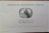 Historical Poster Stamp Collecting Album 1937 American Oil Company promo item