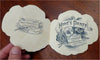 Hood's Pansy Patent Medicine Company Promotional Item c1870's shaped ad booklet