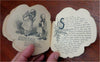 Hood's Pansy Patent Medicine Company Promotional Item c1870's shaped ad booklet