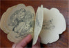 Hood's Pansy Patent Medicine Company Promotional Item c1870's shaped ad booklet