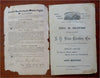 New York Slate Roofing Company Circular News Catalog 1875 rare periodical