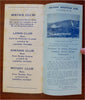 Laconia New Hampshire Lake Winnipesaukee c. 1950's tourist guide period ads