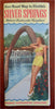 Silver Springs Florida Vintage Tourism Promo Brochure 1951 pictorial road map
