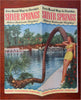 Silver Springs Florida Vintage Tourism Promo Brochure 1951 pictorial road map