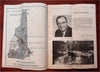 New Hampshire Bike Week c. 1960's tourist brochure events illustrated magazine