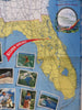 Silver Springs Florida Vintage Tourism Promo Brochure 1951 pictorial road map