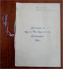 Memorial Day Souvenir Program 1893 Stockbridge Mass. pictorial souvenir booklet