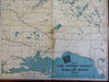 Lake Nipissing District Ontario Canada c. 1910's Grand Trunk RR promotional map