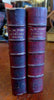 First Poems Alfred Musset Collected Works 1889-90 French leather 2 vol. set