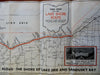 Ohio Lake Erie Shore Association 1933 pictorial brochure map World's Fair