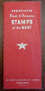 Associated Oil Company Poster Stamps of West 1939 Promotional Booklet 73 stamps