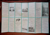 Yellowstone National Park 1940 Motorists Guide Pictorial Brochure w/ park map