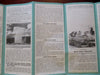 Yellowstone National Park 1940 Motorists Guide Pictorial Brochure w/ park map