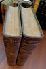 Dictionary Standard English Language 1895 by Funk huge 2 vol. leather set plates