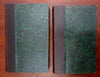 Alfred de Musset French Poet Biography Literary Analysis 1907 leather 2 vol. set
