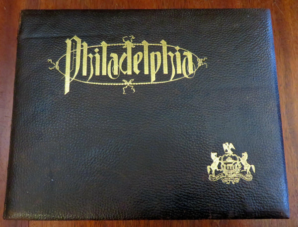Philadelphia Merchants & Businesses 1898-99 Engelhardt nice souvenir photo album