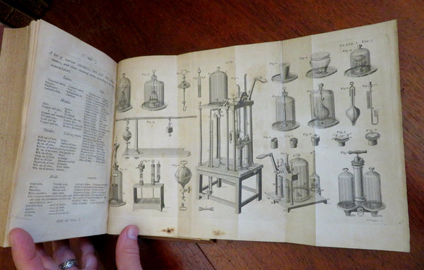 Chemistry Natural Experimental Philosophy Science God 1806 Adams /Patterson book