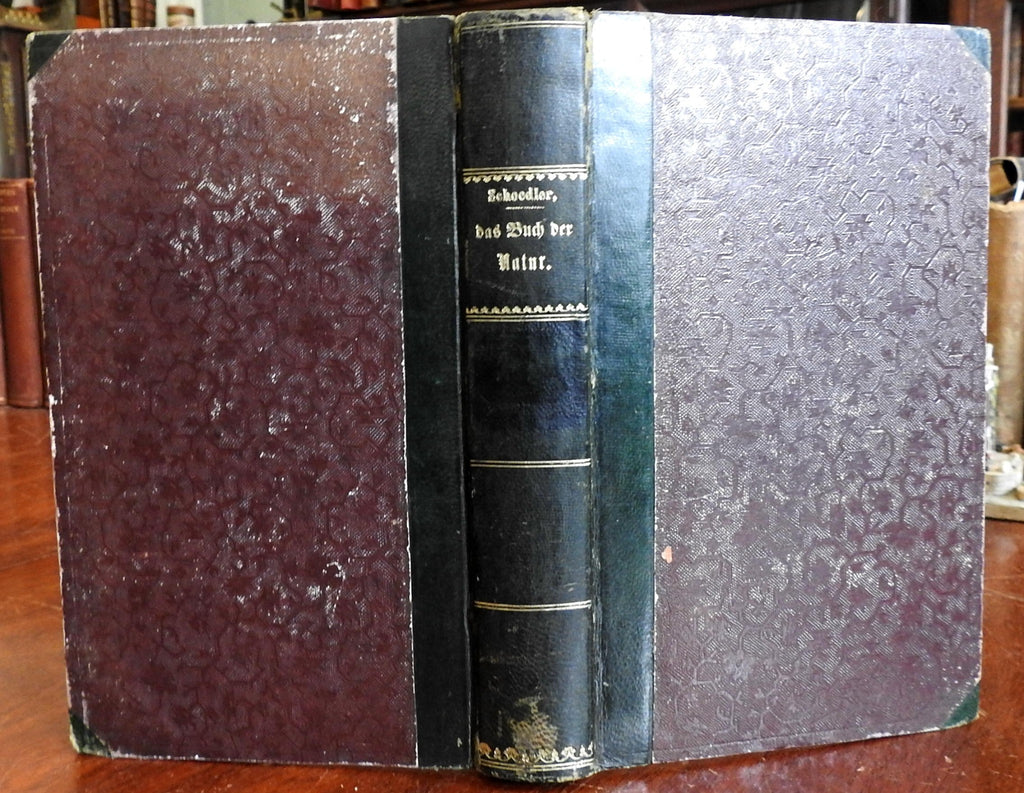 Das Buch der Nature 1856 Friedrich Schoedler German natural sciences textbook