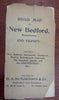 New Bedford Massachusetts Falmouth Buzzards Bay c.1903 detailed pocket map