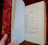 Heirlooms in Miniatures 1898 Anne Wharton fine illustrated red gilt leather book