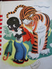 Little Black Sambo Animated Juvenile Story 1943 Bannerman & Wehr book w/ 7 moveable images
