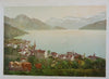 Lake Lucerne Switzerland Tourist Souvenir c. 1901 pictorial album 24 plates