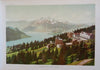 Lake Lucerne Switzerland Tourist Souvenir c. 1901 pictorial album 24 plates