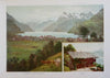 Lake Lucerne Switzerland Tourist Souvenir c. 1901 pictorial album 24 plates