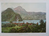 Lake Lucerne Switzerland Tourist Souvenir c. 1901 pictorial album 24 plates