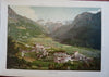 Lake Lucerne Switzerland Tourist Souvenir c. 1901 pictorial album 24 plates