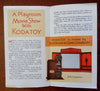 Eastman Kodak Co. Lot x 7 Camera Promo Booklets c. 1915-31 pictorial catalogs