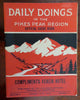Pikes Peak Region Colorado Springs Colorado 1916 pictorial tourist booklet w map