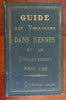 Rennes Brittany France Travel Guide 1884 Tourist Info Guidebook w/ large map