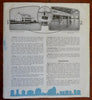 Atlantic City Year 'Round New Jersey coast 1920's tourist travel brochure