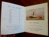 R.M.S. Hildebrand Ocean Liner Passenger List 1923 tourist souvenir booklet