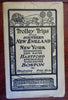 Southern New England Trolley Trips New York Conn. Mass. 1903 booklet w/ maps