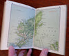 British Isles Touring Atlas Road & Cycle Maps c. 1920 Bartholomew pocket atlas