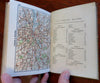 British Isles Touring Atlas Road & Cycle Maps c. 1920 Bartholomew pocket atlas