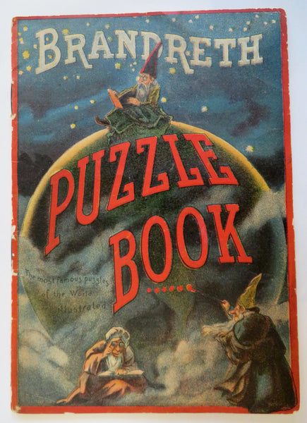 Puzzle Book Porous Plaster Co. Promotional c. 1890's pictorial rare booklet
