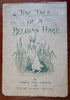 Tale of a Belgian Hare Children's Story 1915 Canavan & Sweeney illustrated book