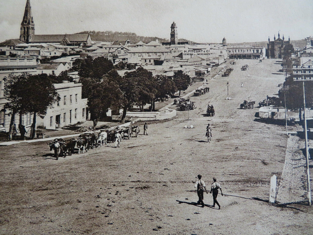 Grahamstown South Africa c. 1900 pictorial souvenir travel album street scenes