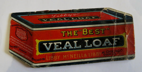 Libby McNeill bread Promotional Advertising Storybook 1900 Vintage Novelty shape