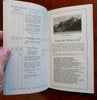 Northern Pacific Railway Itinerary Route Description c. 1931 tourist booklet map