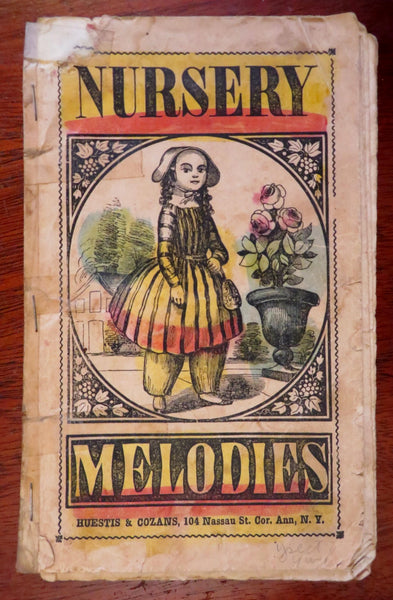 Nursery Melodies Children's Stories c. 1850's illustrated children's chap book