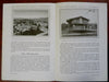 San Bernardino County California Tourist Info c. 1920 illustrated guide w/ map