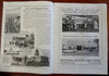 Salt Lake City Utah Illustrated Tourist Info c. 1935 pictorial travel guide