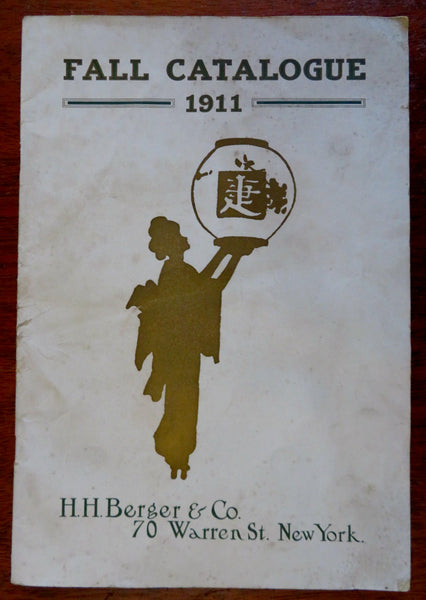 H.H. Berger & Co Fall 1911 Seed Catalogue Illustrated Advertising Booklet