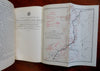 Western US Travel Guide Overland Route Yellowstone 1916 illustrated book 25 maps