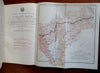 Western US Travel Guide Overland Route Yellowstone 1916 illustrated book 25 maps